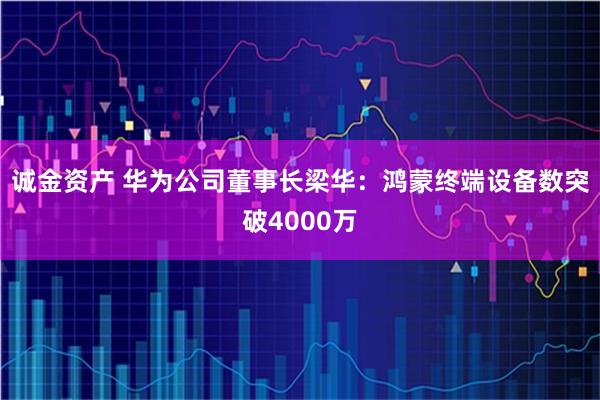 诚金资产 华为公司董事长梁华:鸿蒙终端设备数突破4000万